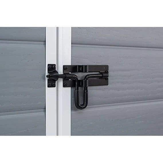 Keter 6 x 6 Manor Plastic Pent Garden Storage Shed – Grey