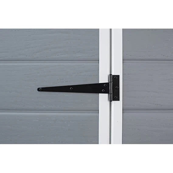 Keter 6 x 6 Manor Plastic Pent Garden Storage Shed – Grey