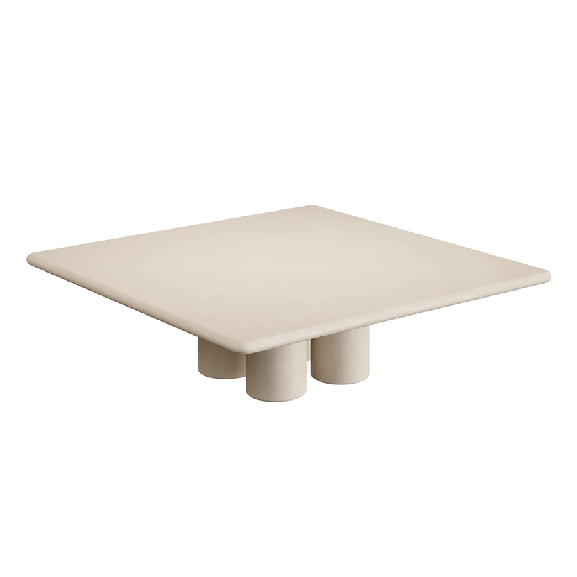 Nardelli Microskin Coffee Table, Bone