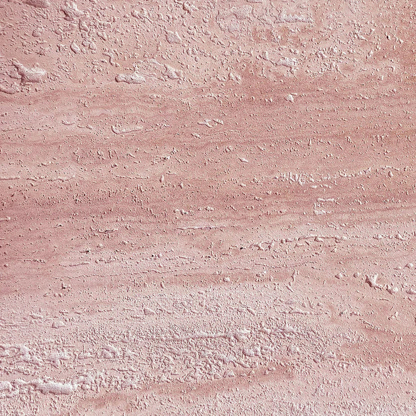 Cerazo Travertine Coffee Table, Red