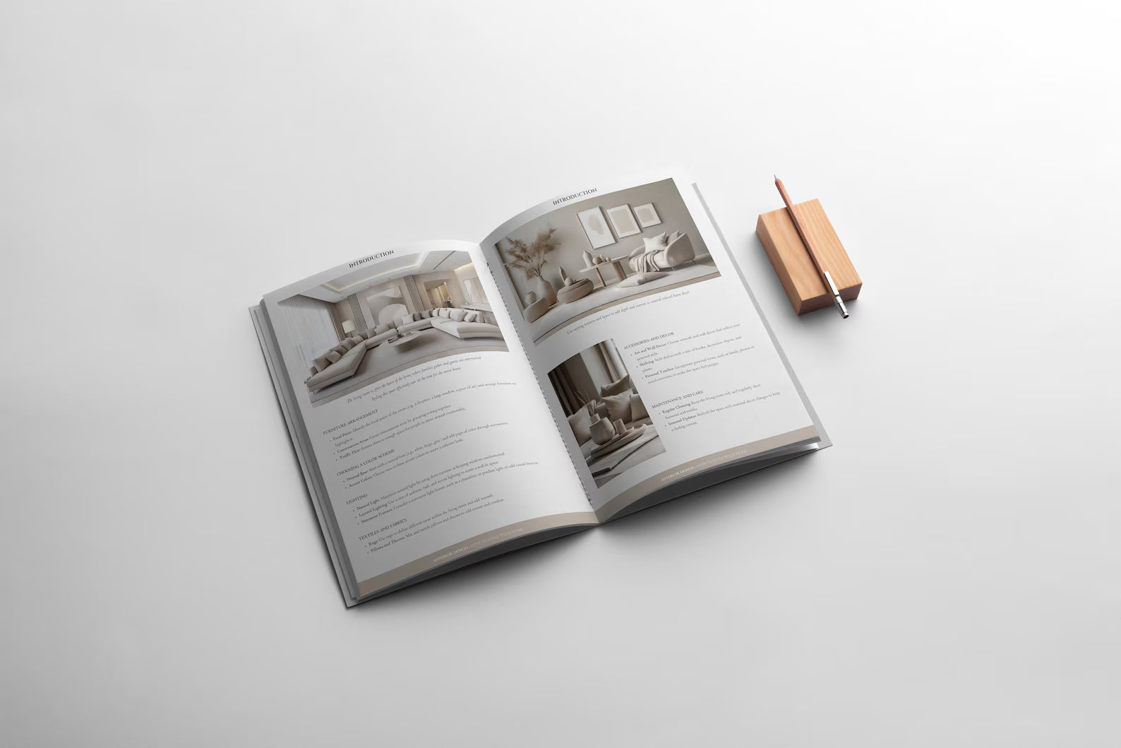 Interior Design Ebook Template How To Style Your Home Guide Home Design Decoration Ebook
