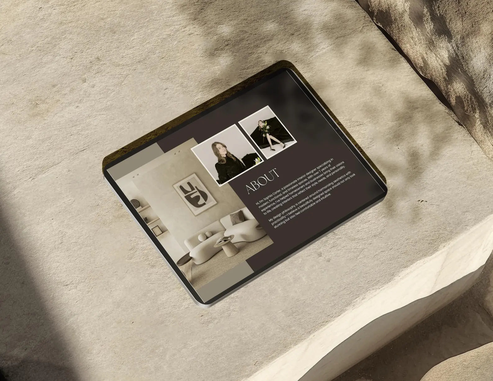 Portfolio Template for Interior Designer | Canva Template For Interior Design Presentation | Brouchure with minimal, modern and clean design