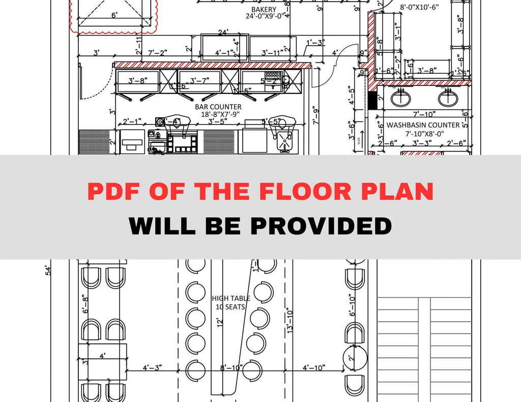 Custom Floor Plan Design & Drafting (under 2000 sq ft) - PDF File + Free Garden plan